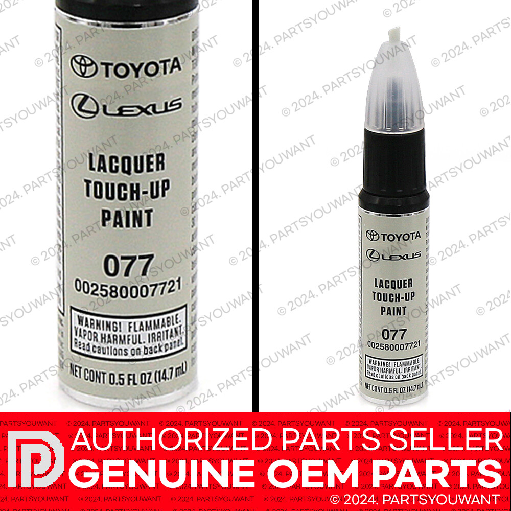 GENUINE Toyota Factory OEM Touch Up Paint 00258-00077-21 – Starfire Pearl 077