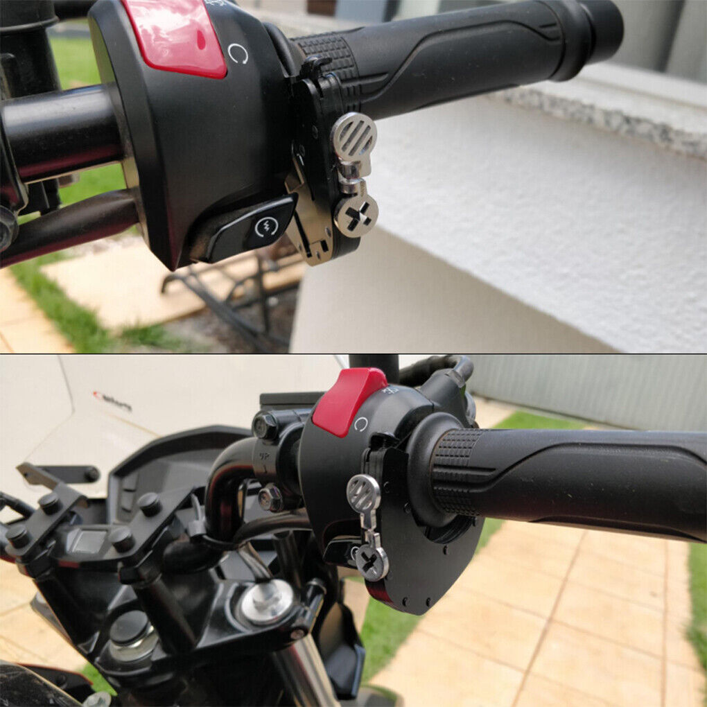Universal Motorcycle Cruise Control Throttle Lock Assist Bottom Assist Kit