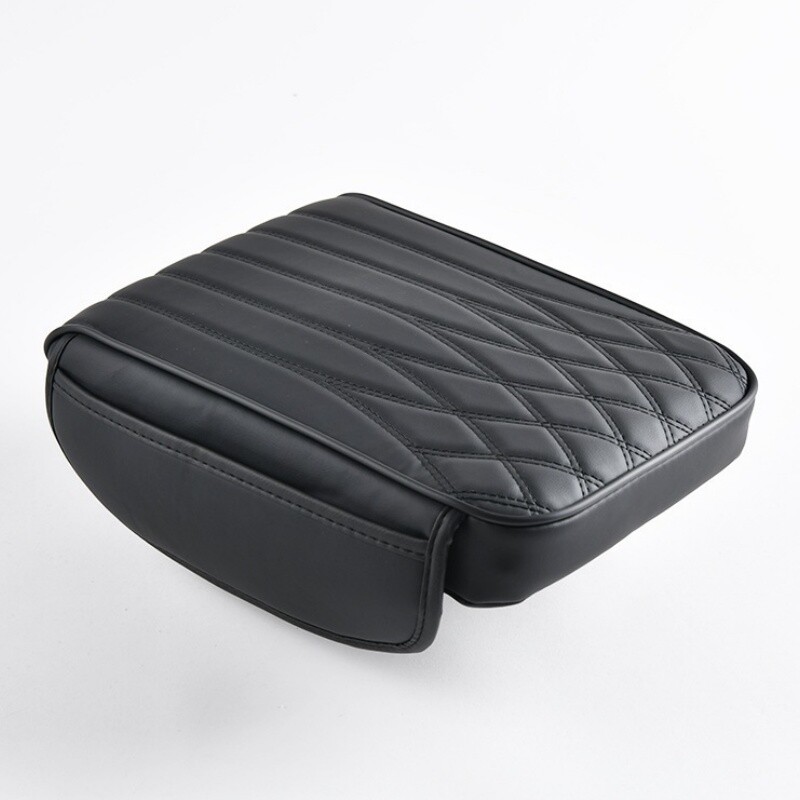SUV Car Armrest Cushion Auto Center Console Pad with Storage Pocket Waterproof