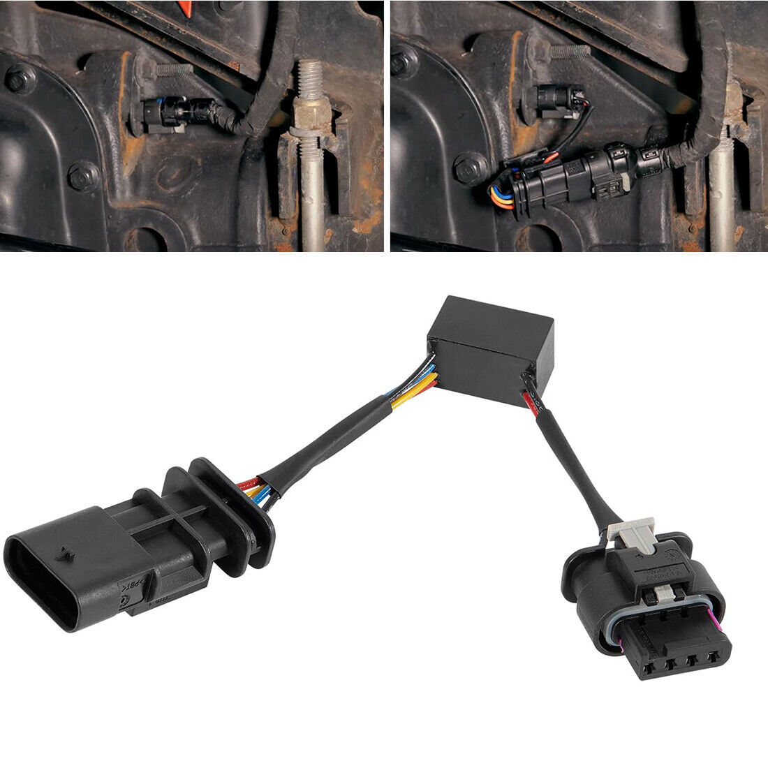 Z-LKR-OEM Locker Sensor Bypass Harness for Wrangler JL JLU 2018-23 Gladiator JT