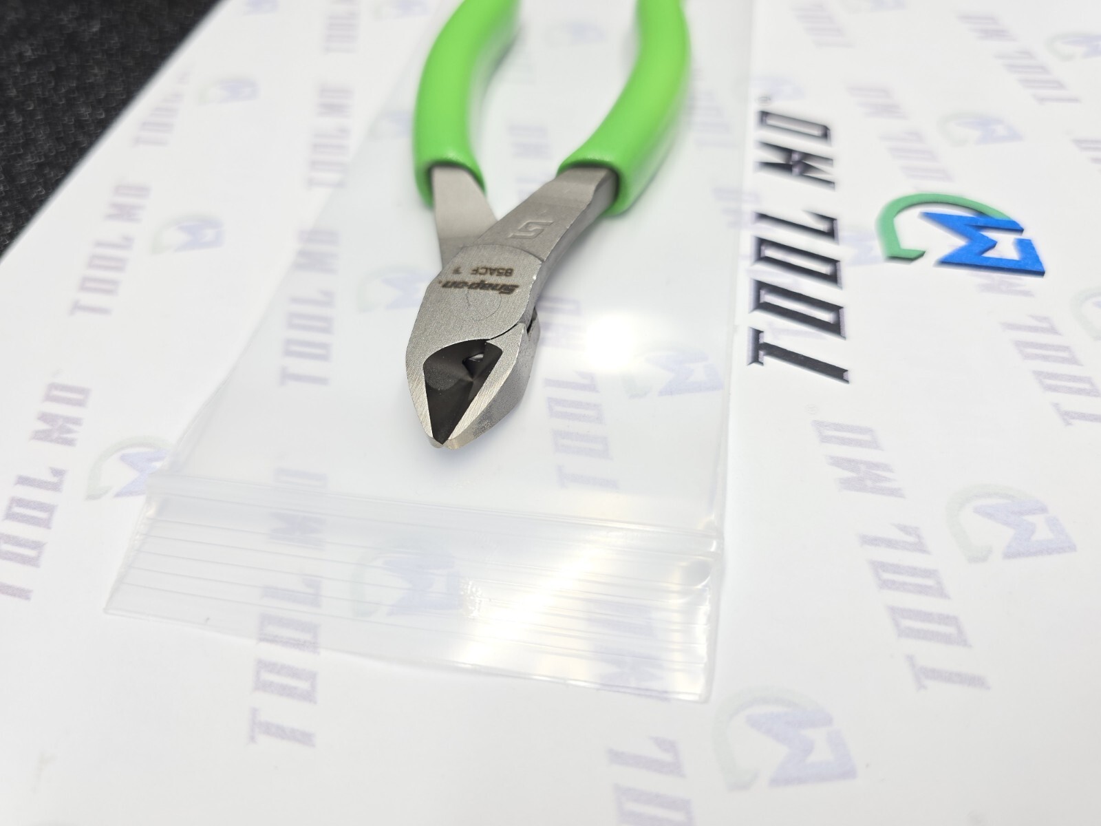 Snap-on Tools USA NEW GREEN 5″ Talon Soft Grip Diagonal Cutter Pliers 85ACF