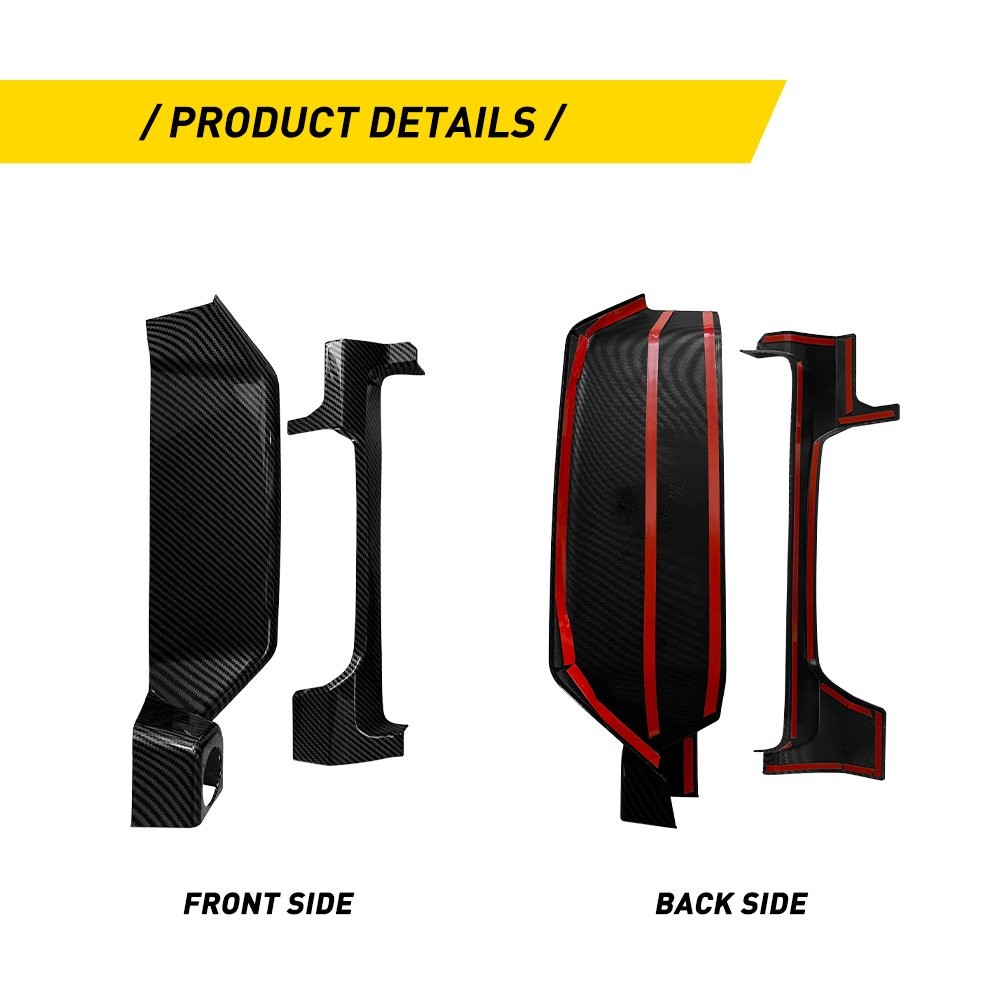 Front Dashboard Panel Frame Trim Cover Bezel For Toyota Tacoma 2024 25 2026 1-5X