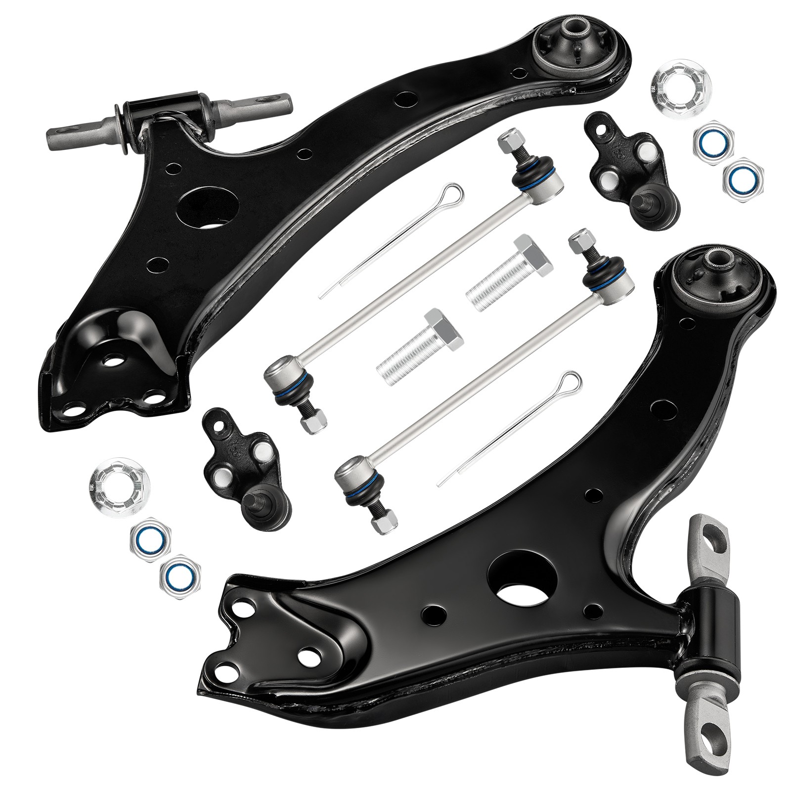 Fits Toyota Highlander Lexus ES300 Front Lower Control Arms Ball Joints Sway Bar