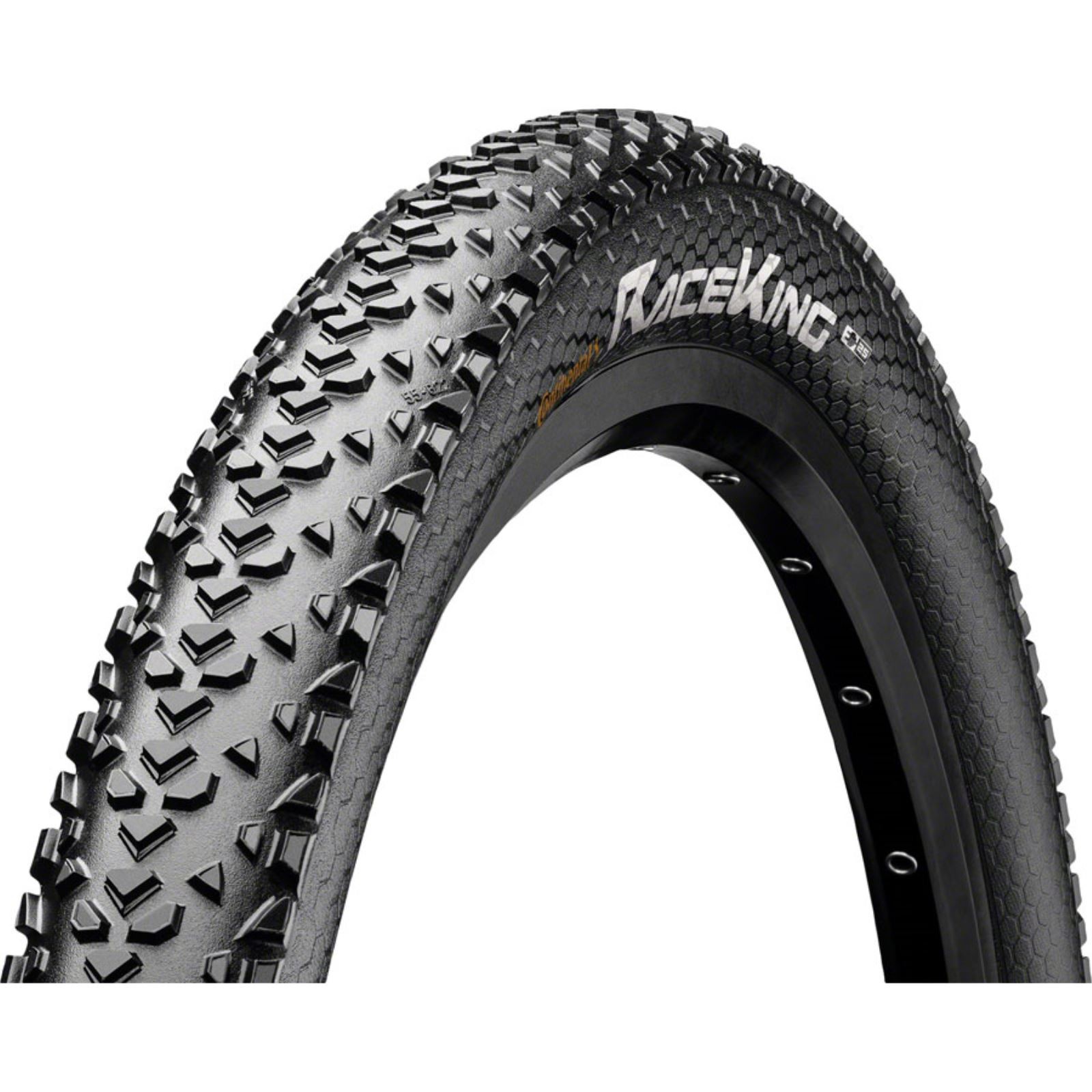 Continental Race King Tire – 27.5 x 2.00, Clincher, Wire, Black, E25 C1230136