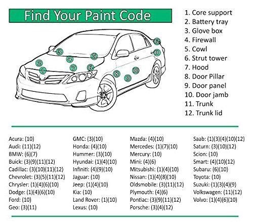 Touch Up Paint for Lexus color code 1J7, Atomic Silver. One ounce size !