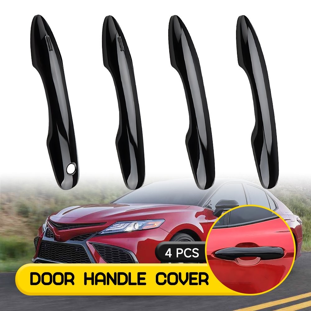 Car Exterior Door Handle Cover Trim 4pcs For Toyota Camry Corolla 2018-2024 2025