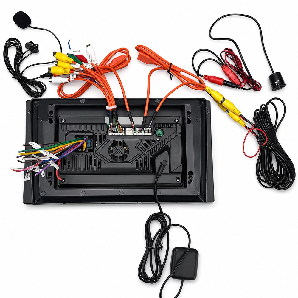 10.1” 2+64G Universal Car Stereo Android 15 Single Knob GPS Navigation Head Unit