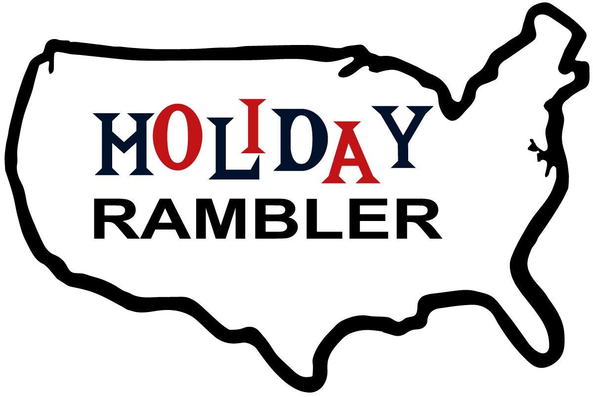 1 RV Trailer Camper Holiday Rambler Logo Decal Graphic -935-2