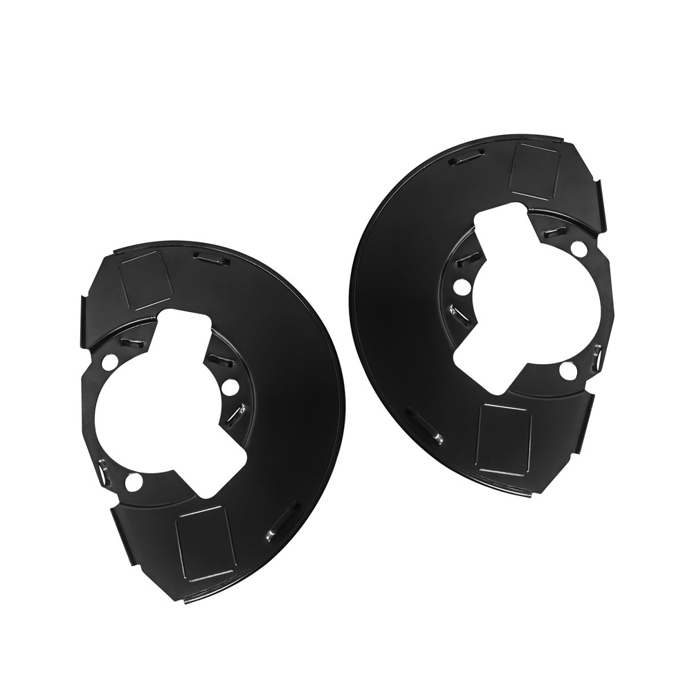 Front Black Brake Dust Shield for Chevrolet Silverado 1500 GMC Sierra 1500 2pcs