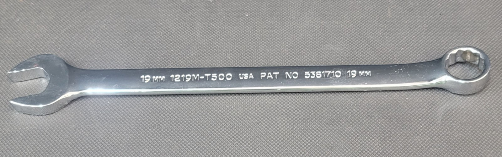 Proto Professional 19mm Metric 12 Point Combination Wrench 1219M-T500