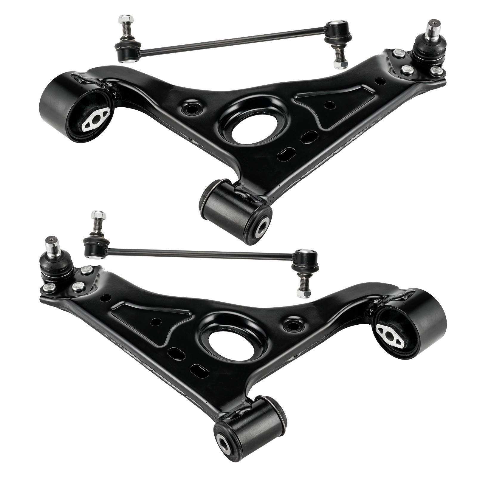 Set of 4 Front Control Arms Sway Links Fits 2013-2022 Buick Encore All engine