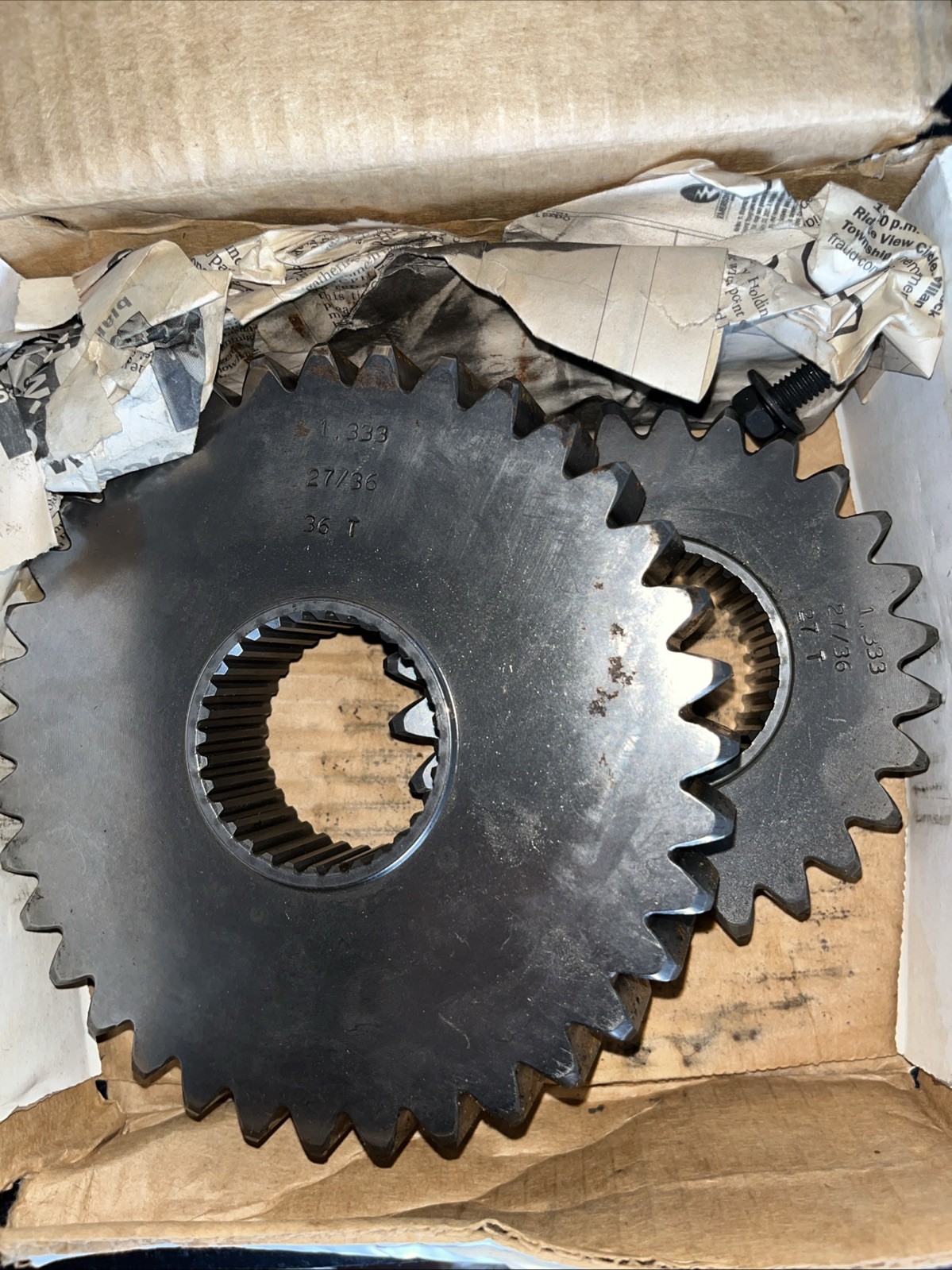 SCS Gearbox Quick Change Gears 5.333 Ratio Set 1.739 REM Superfinished Racing