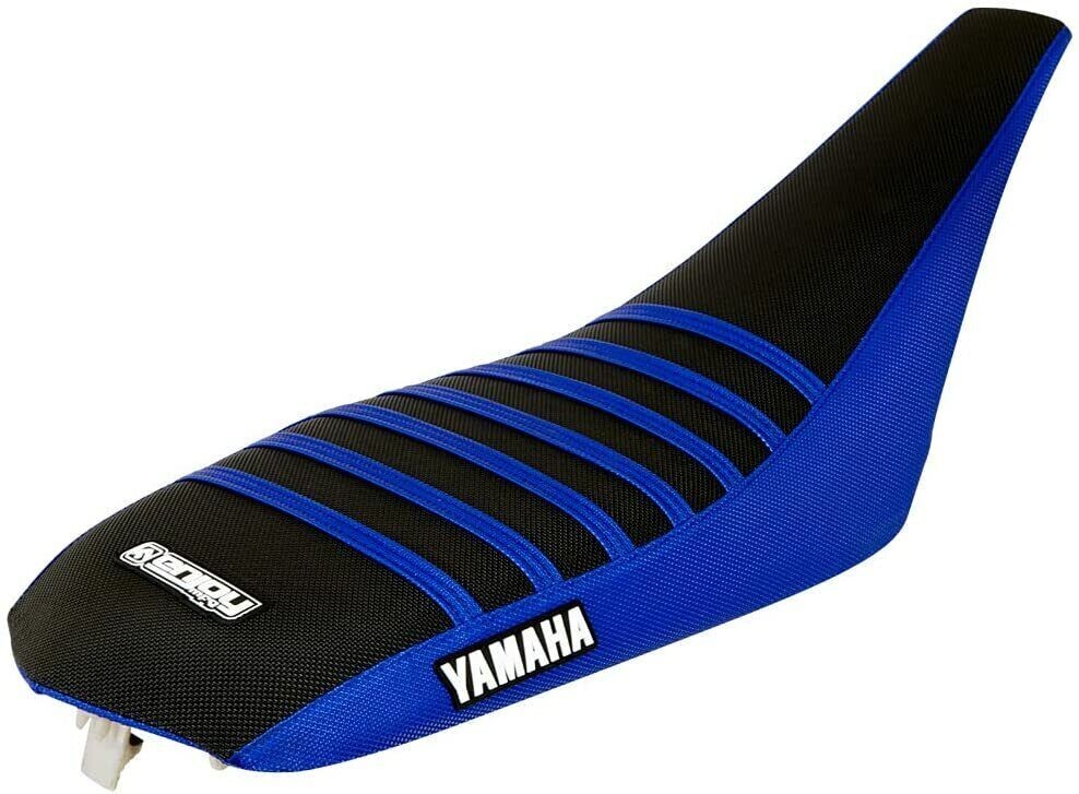 Yamaha YFZ 450 Seat Cover 2004 – 2013 BLUE / BLACK / BLUE RIBS GRIPPER #200