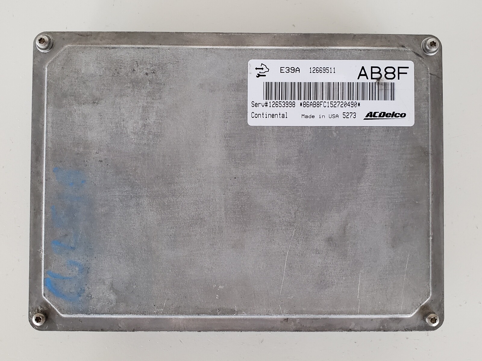 2013-2016 Lacrosse 12653998 Computer Brain Engine Control ECU ECM EBX Module
