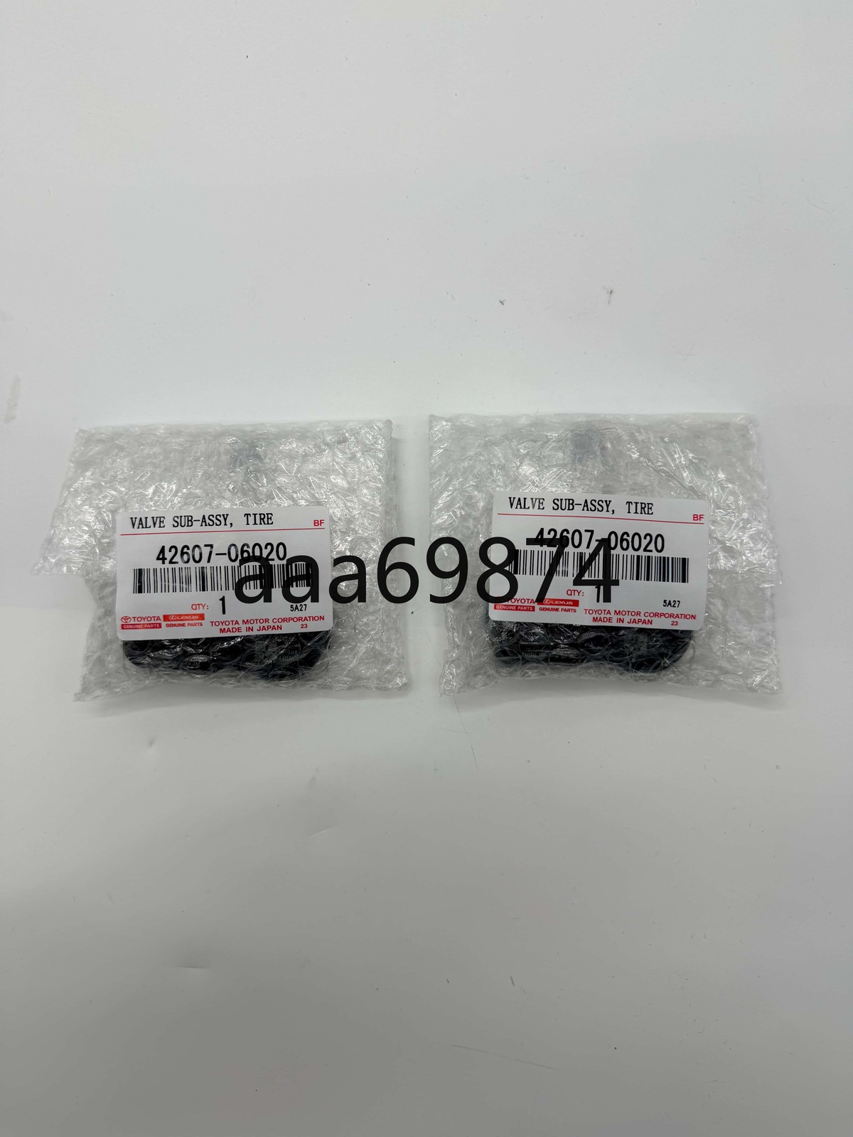 2Pcs OEM 42607-06020 TPMS TIRE PRESSURE SENSOR PMV-C010 For Prius Lexus