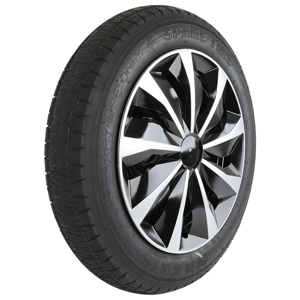 15″ Inch Set of 4 Wheel Covers Full Rim Snap On Hubcaps for R15 Tire & Steel Rim