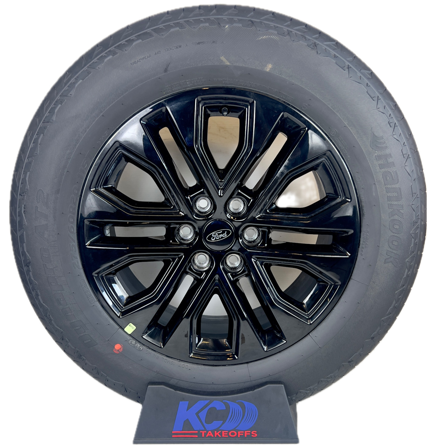 4 NEW 20″ Ford F150 Black OEM Wheels Hankook 275/60R20 Wheels Tires Rims 2024