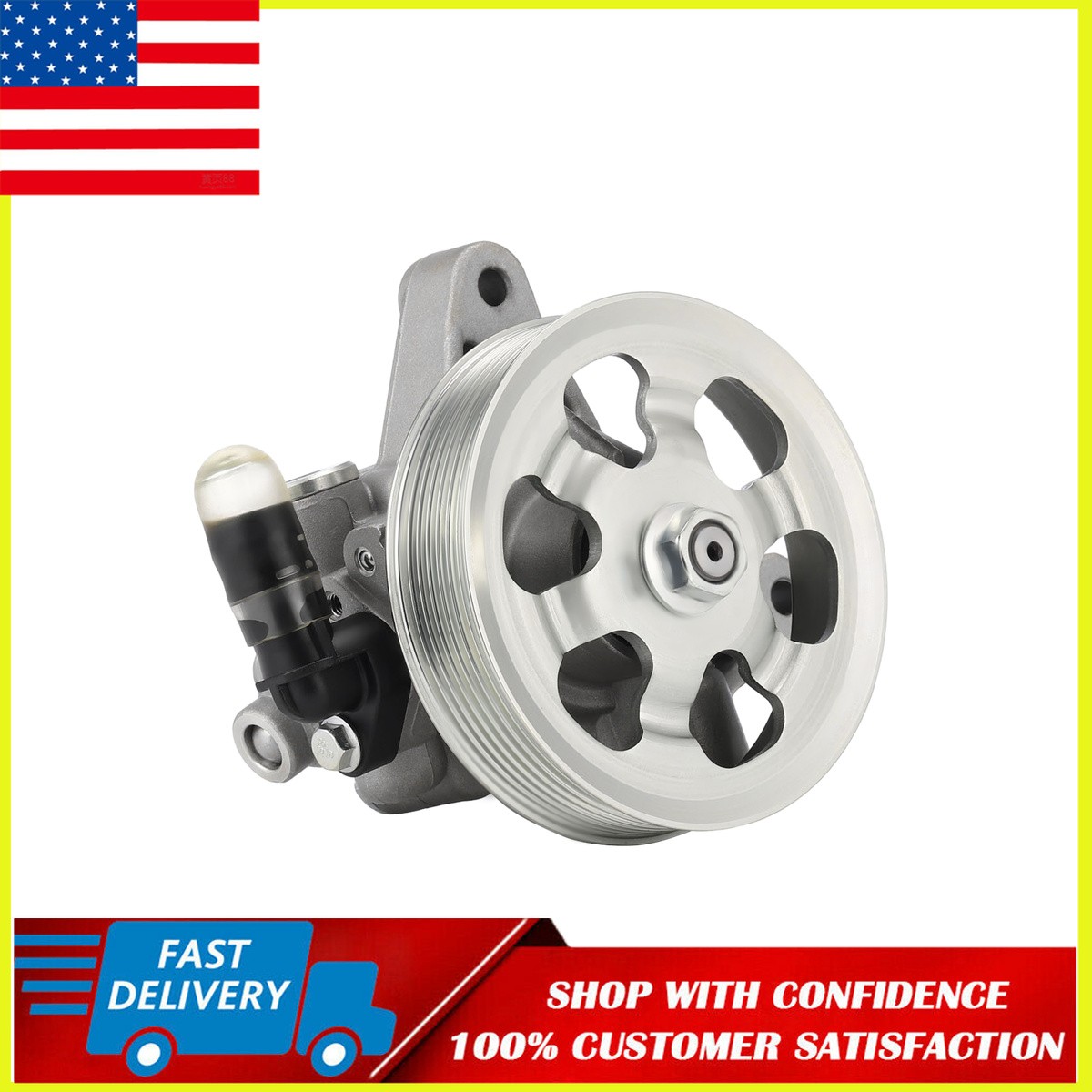 Power Assist Pump Pulley Included for Accord EX LX 5 Years Manufacturer Warranty