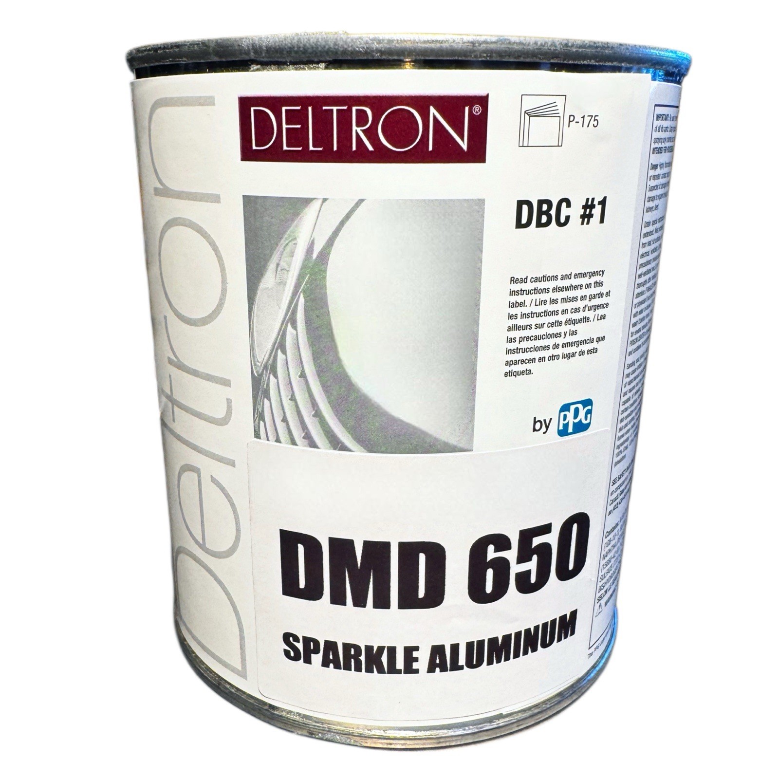 PPG DELTRON?DMD 650 ?Sparkle Aluminum? 1 QUART?FREE SHIPPING