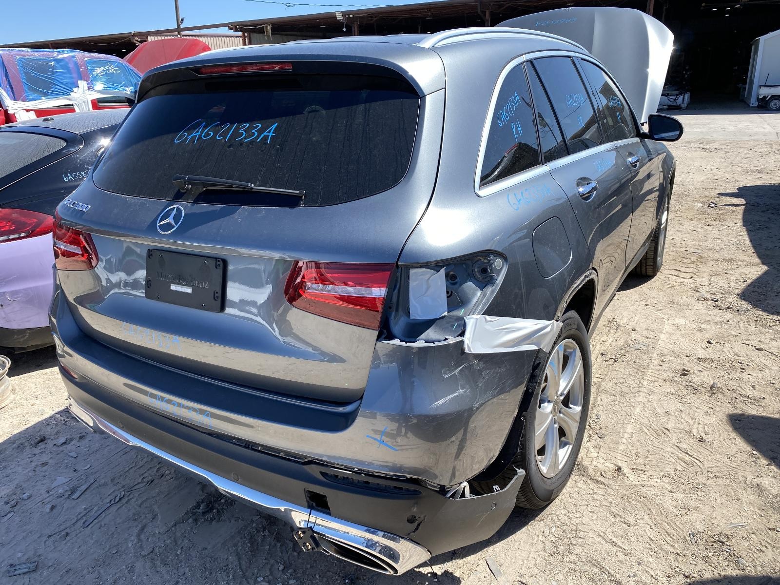Used Left Sun Visor fits: 2018 Mercedes-benz Mercedes glc-class 205 Type Sedan L