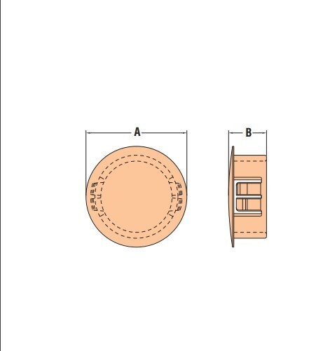 x15 HEYCO 1″ HOLE DP-1000 2713 BLACK PLASTIC NYLON 6/6 HOLE CAP PLUG DOME COVER