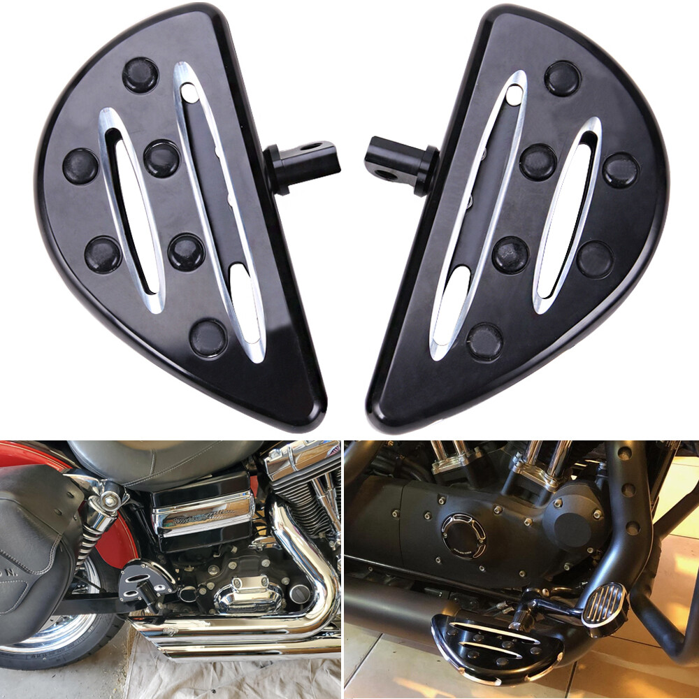 Floorboard Foot Pegs For Harley Touring Electra Glide Sportster Softail Dyna CVO