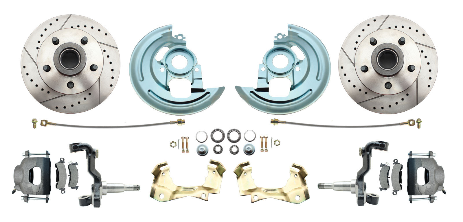 1967-72 Chevelle High Performance Power Front & Rear Disc Brake Conversion Kit
