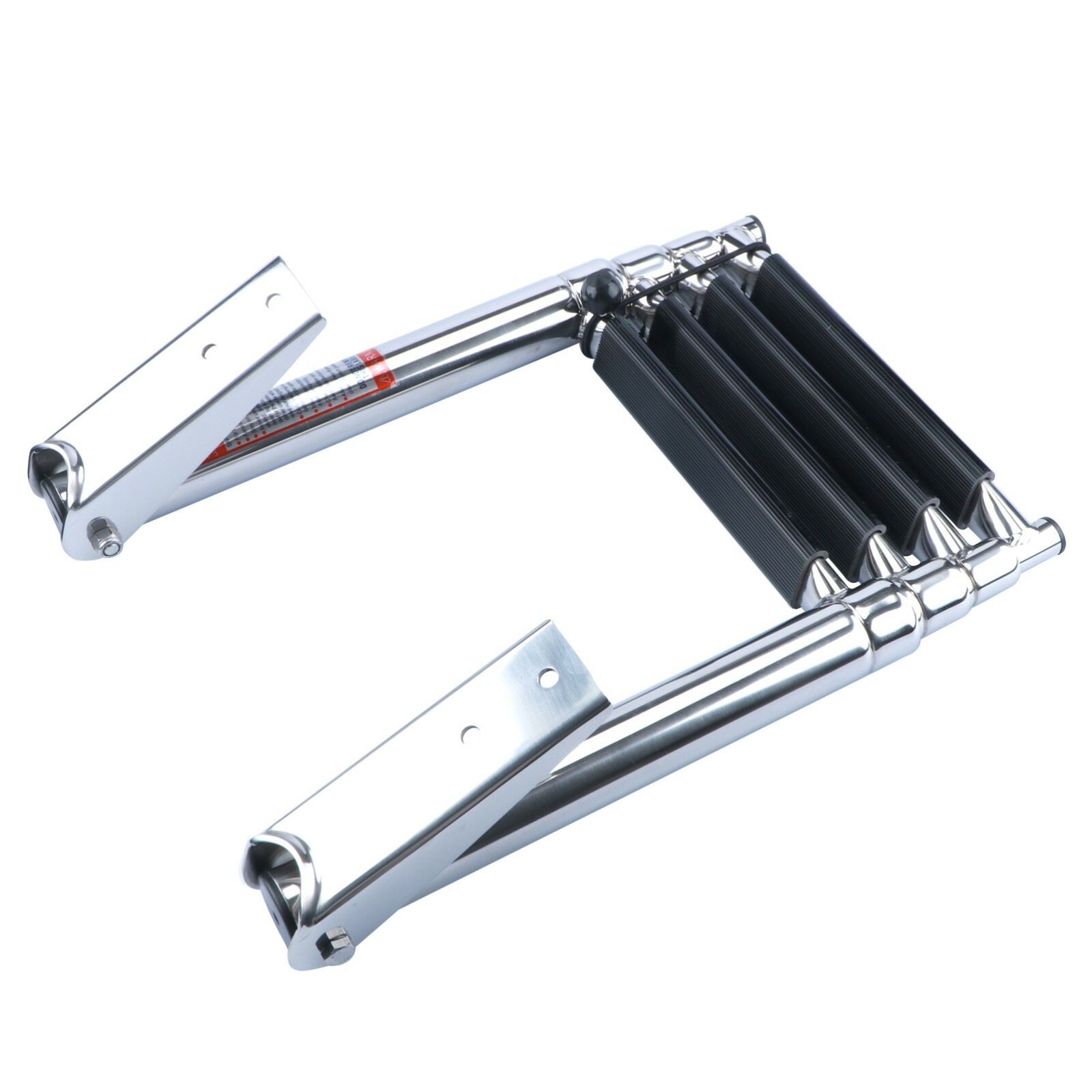 Telescopic 4 Steps Ladder Stainless Steel Swim Platform Boat Ladder Folding