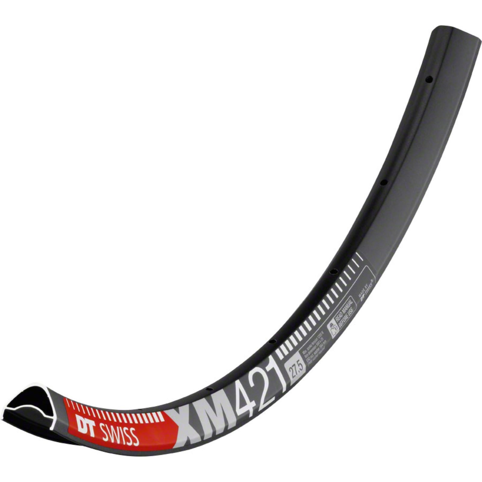 DT Swiss XM 421 Rim – 27.5″, Disc, Black, 28H RDXM4265028S011455