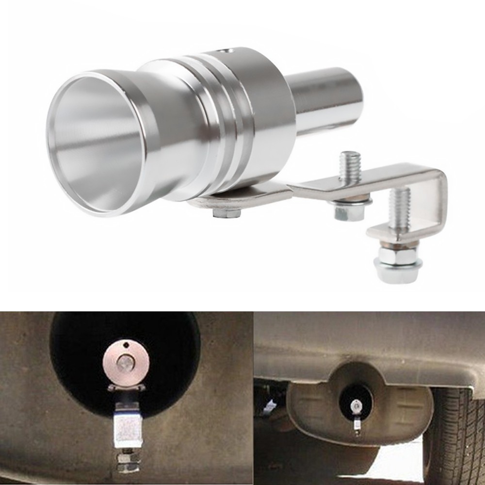 Car Accessories Off Blow Valve Noise Turbo Whistle Sound Simulator Muffler Tip