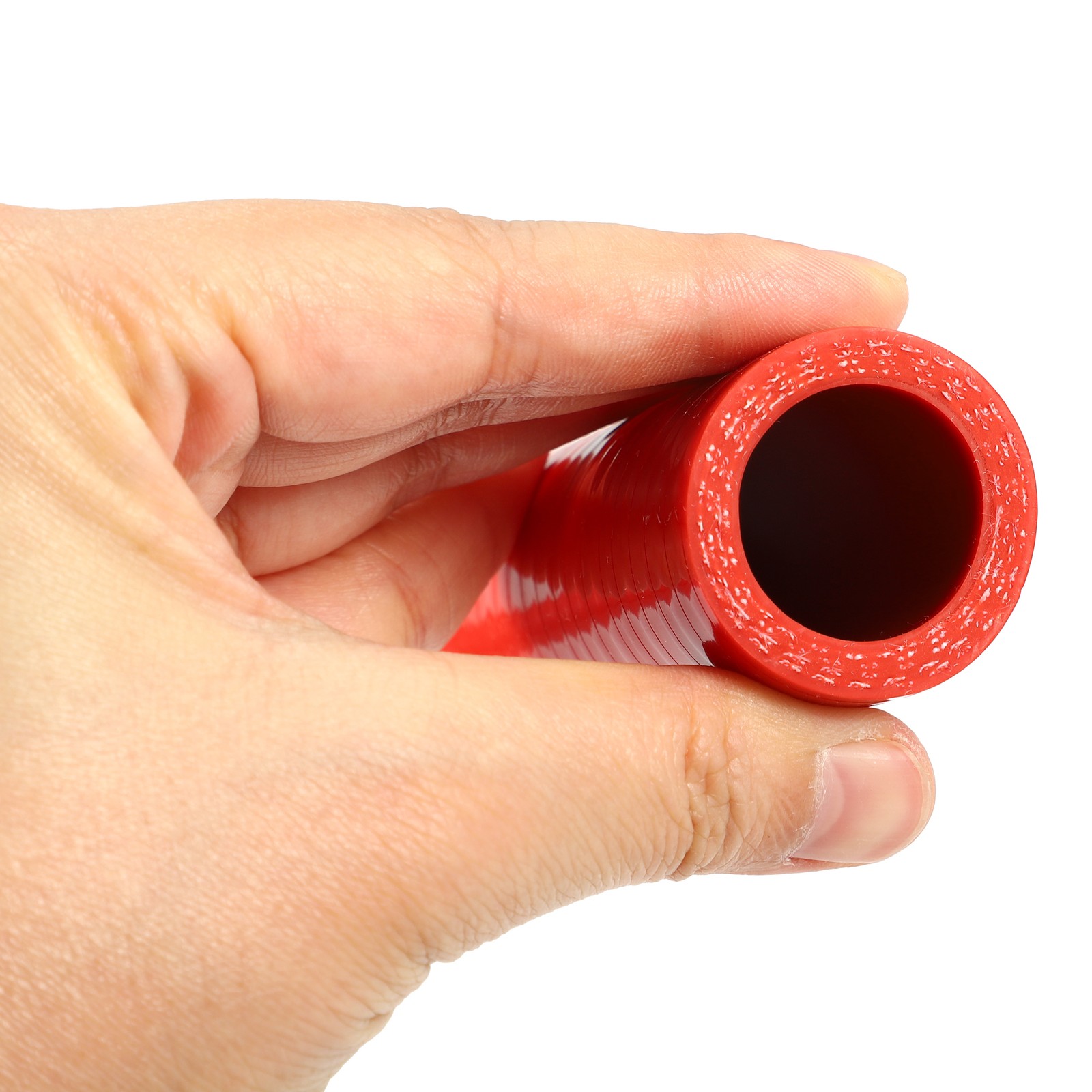 25mm 0.98″ 90 Degree Auto Elbow Coupler Silicone Hose Intercooler Tube Red