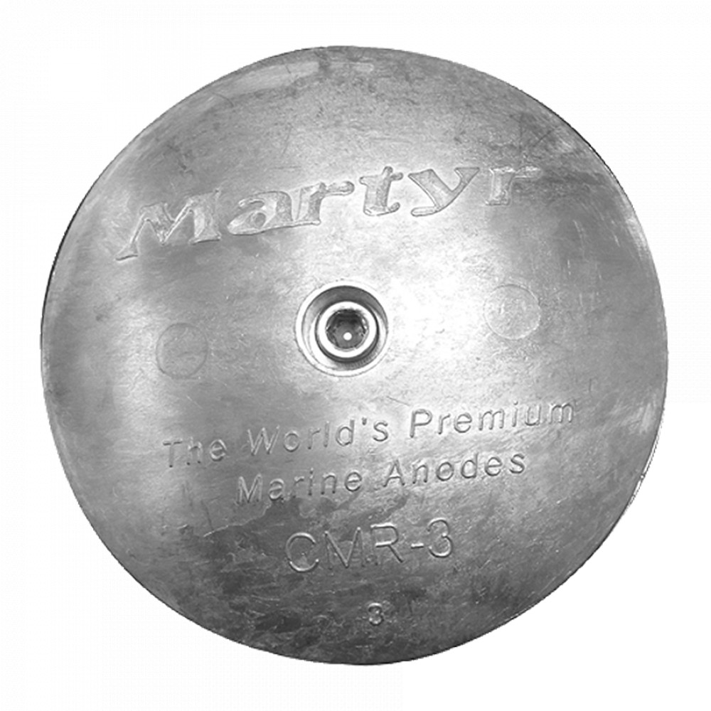 Martyr Anodes CMR02 Zinc Rudder/Trim Tab 2-13/16″ Canada Metal