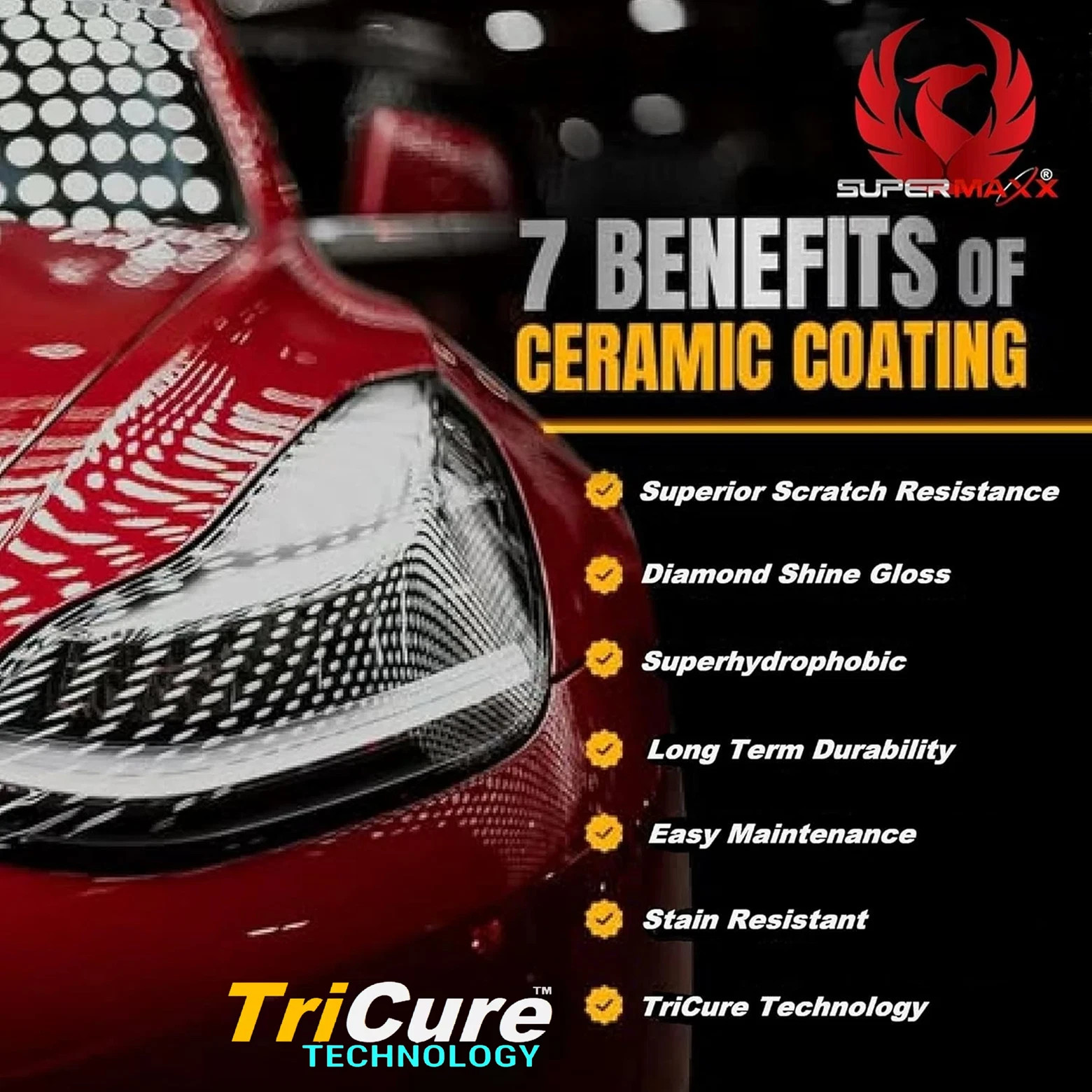 CERAMIC CAR COATING “GRAPHENE” ‘FAST & EASY’ PAINT PROTECTION” – 3.38OZ/100ML’