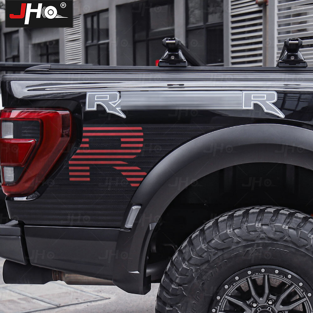 7Pcs Raptor R Style Full Body Decal Kit For Ford F-150 Raptor 2021-2025