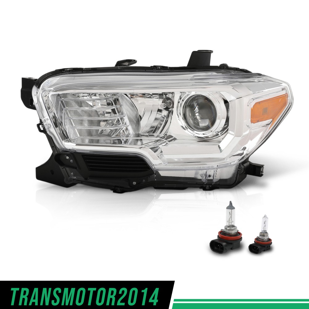Fit For 2016-2023 Toyota Tacoma Halogen Headlight w/o LED DRL Left Driver Side