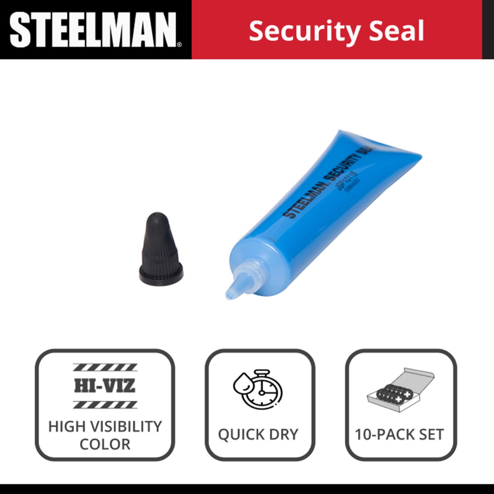 Steelman 1 Ounce Bolt / Screw Security Automotive Sealant, Pack of 10 JSP10118