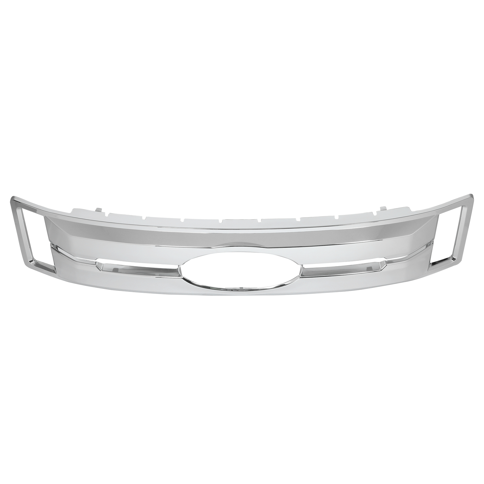 CHROME Snap On Grille Overlay Grill Covers For Ford F250 F350 F450 2017-2019