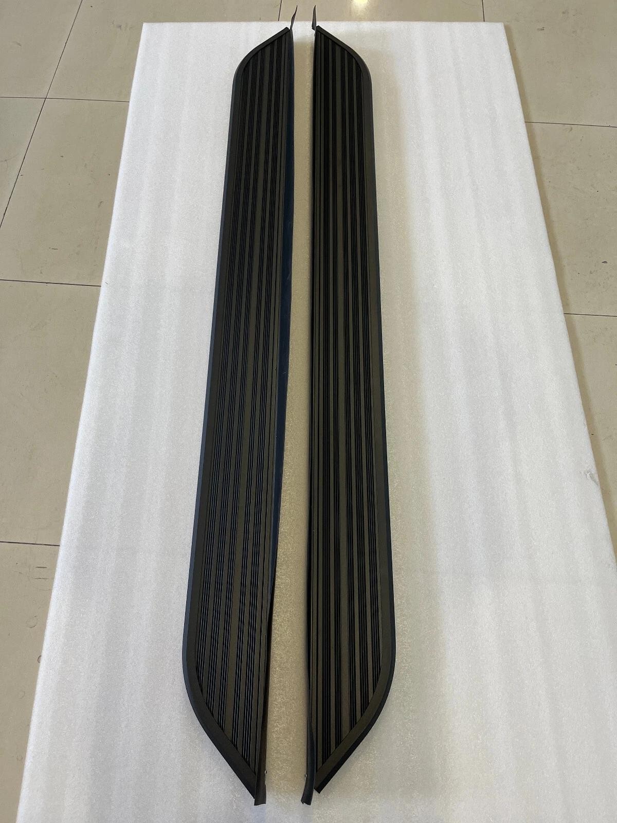 Black Running Boards Side Steps Nerf Bars Fits For Cadillac Escalade 2015-2020