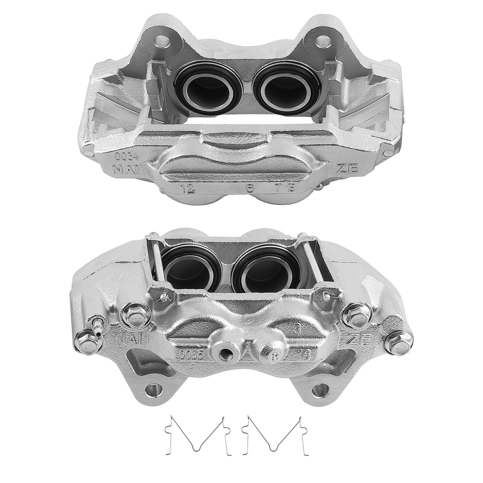 Pair Disc Front Brake Calipers For Toyota Tacoma 4.0L 2005-2015 19-2984 19-2985