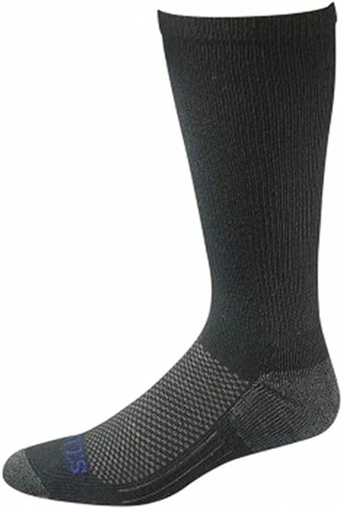 BATES Men’s Coolmax Performance Socks Black LARGE E11027670-001