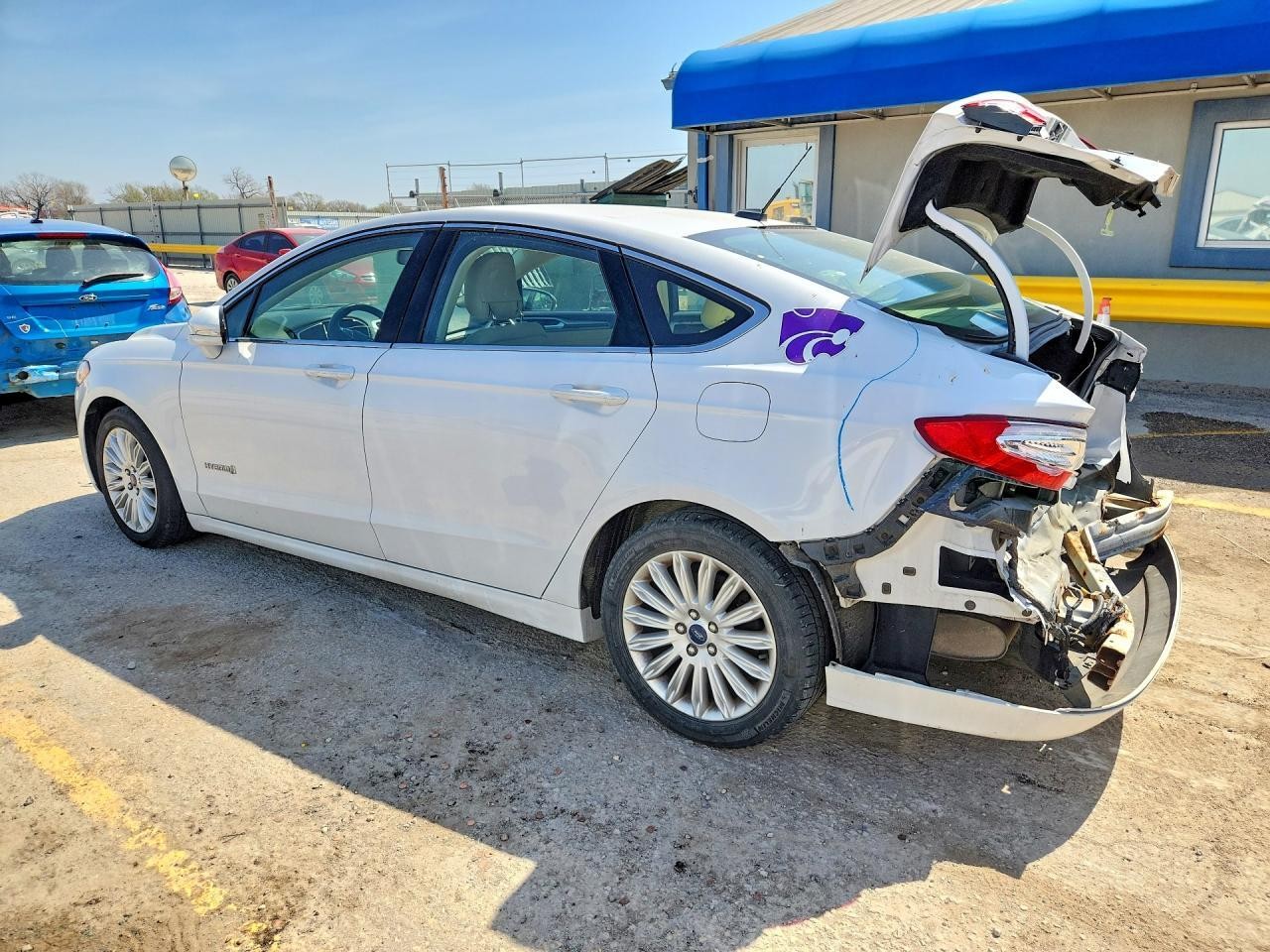 Used Rear Right Door Assembly Rear Side fits: 2015 Ford Fusion Rear Right Grade