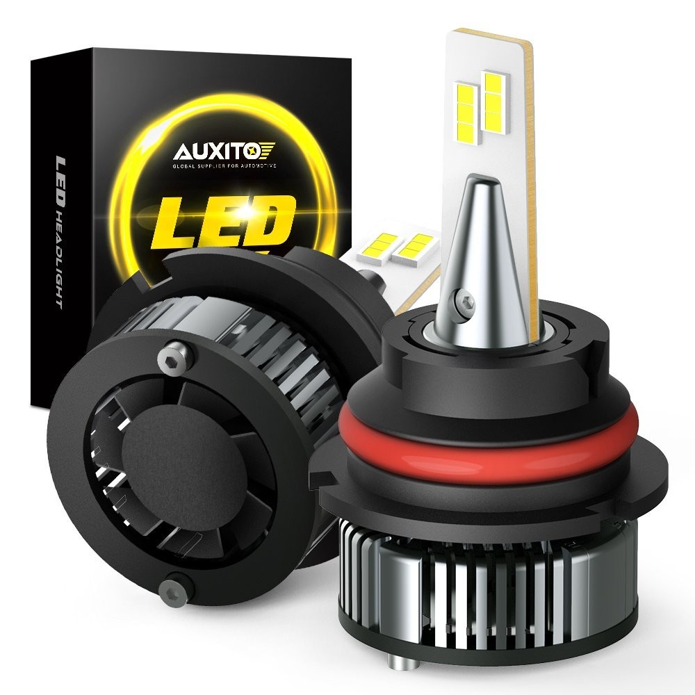 AUXITO 9007 LED Headlight Bulb High/Low Beam 6500K 16000LM 60Days Free Return