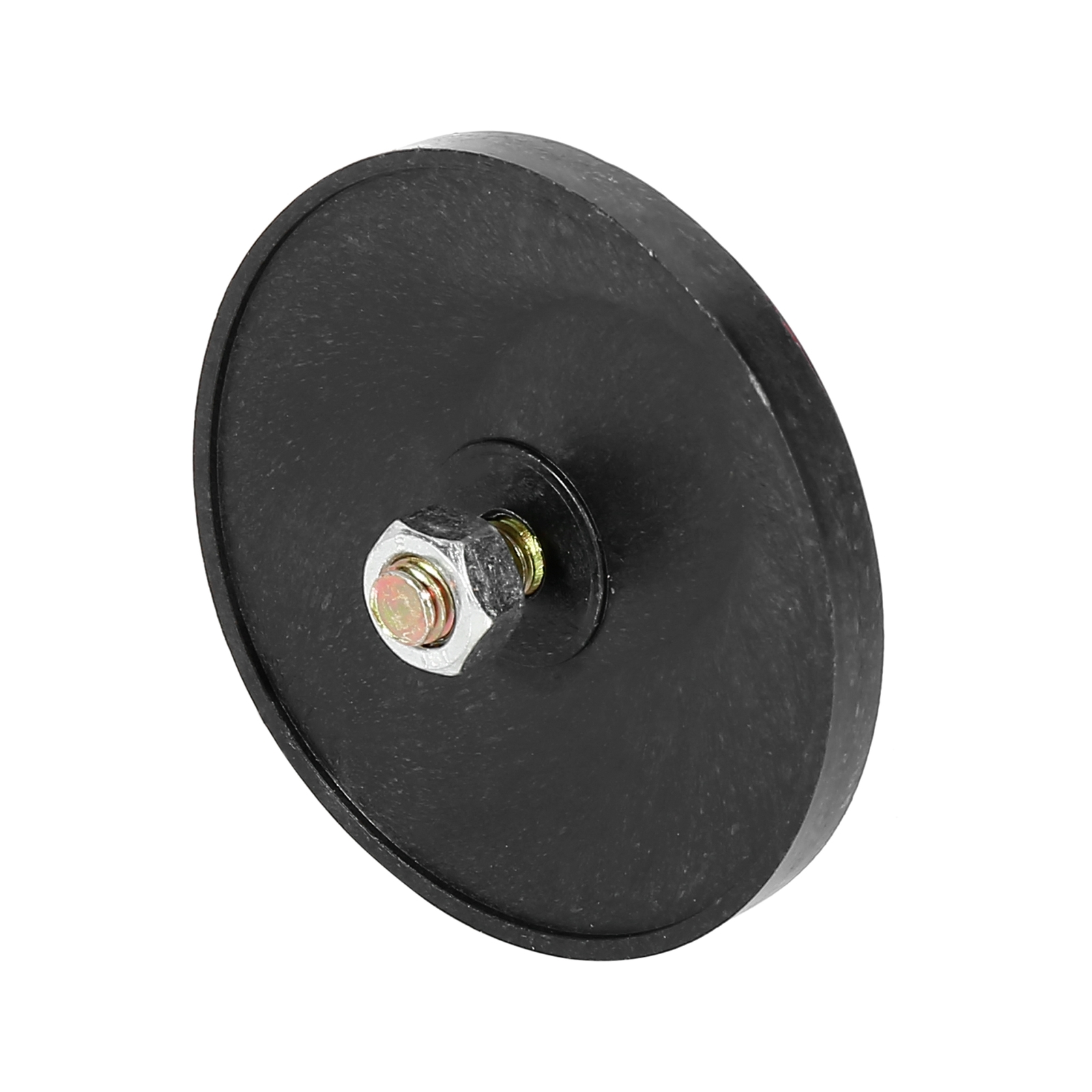 TWO M6x1.0 Red Screw Mount Round Warning Reflector for Motorcycle ATV Universal