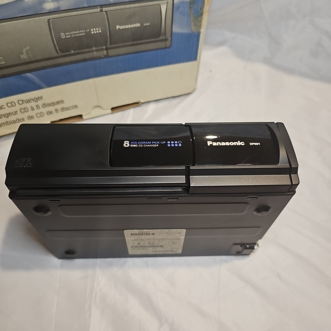 Panasonic CX-DP801EUC Car Audio 8-Disc CD Changer Original Box New