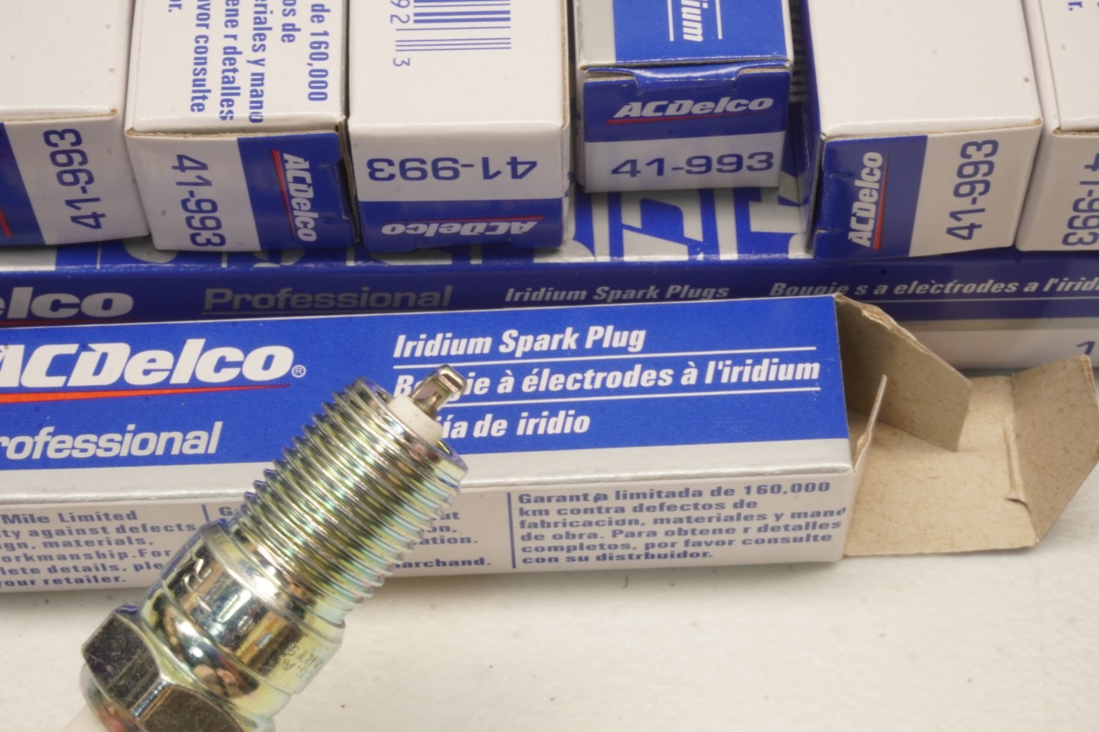 8 pcs Spark Plug-Iridium ACDelco 41-993 For GM Chevrolet GMC Buick Cadillac
