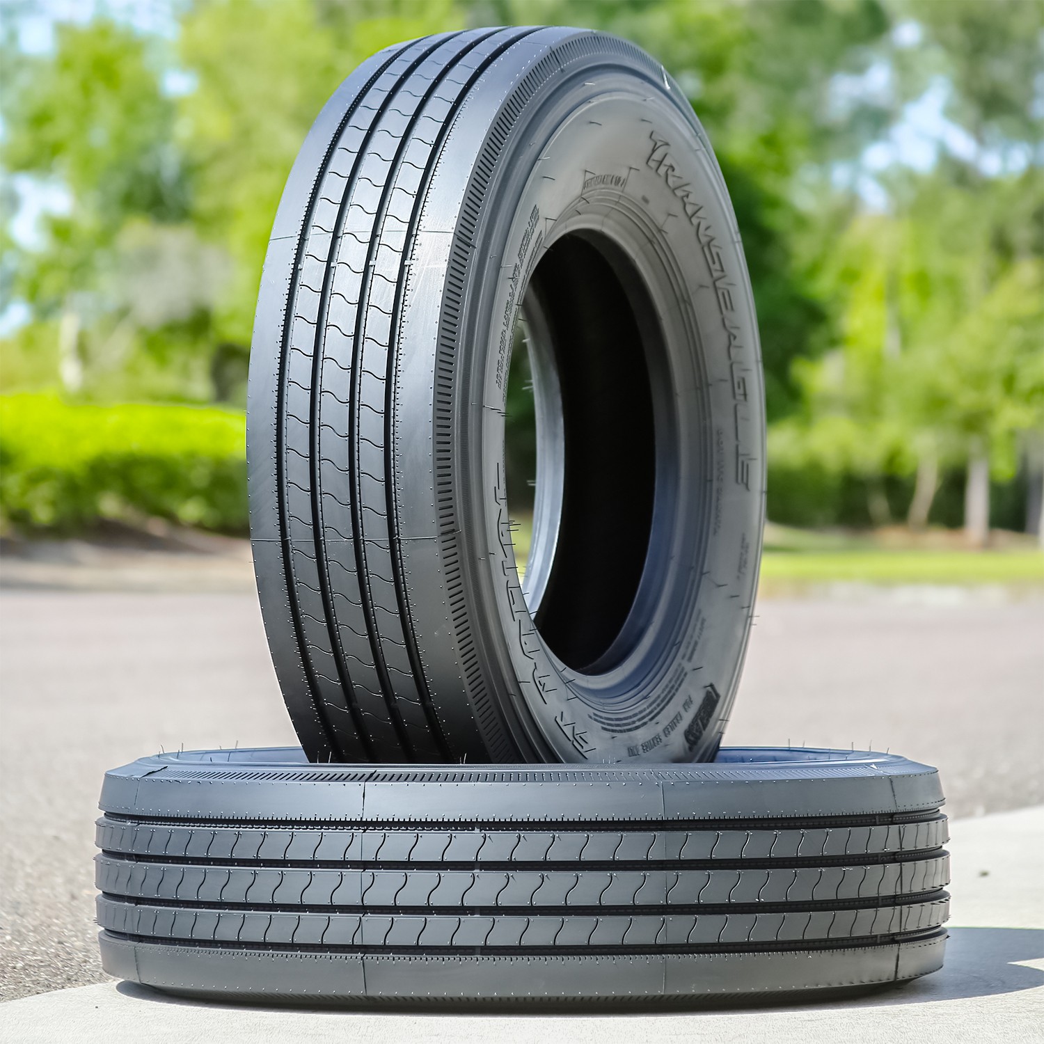 2 Tires 205/90R15 Transeagle ST Radial All Steel Trailer Load F 12 Ply