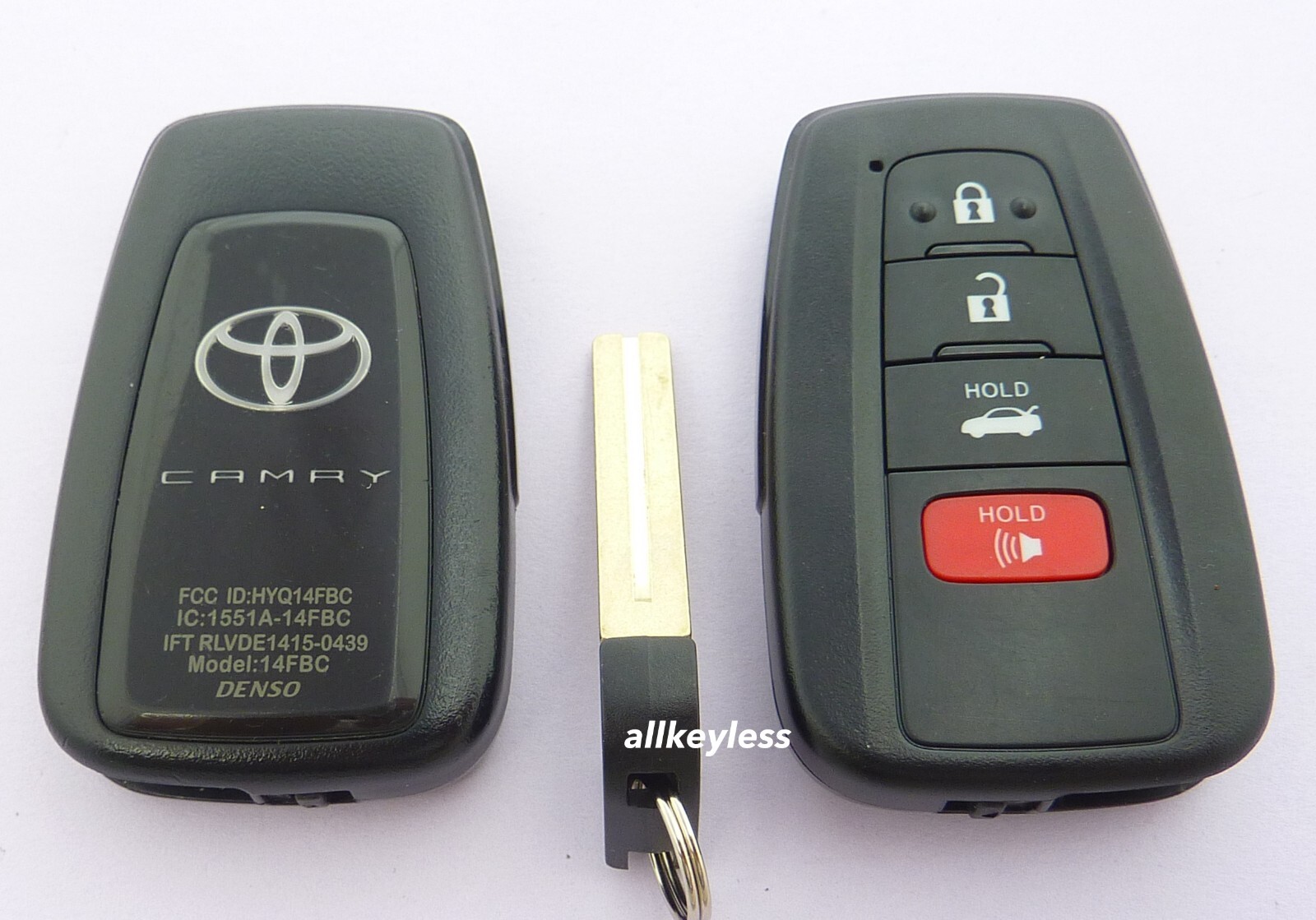OEM refurb 2018-2023 TOYOTA CAMRY keyless entry remote fob HYQ14FBC +NEW KEY