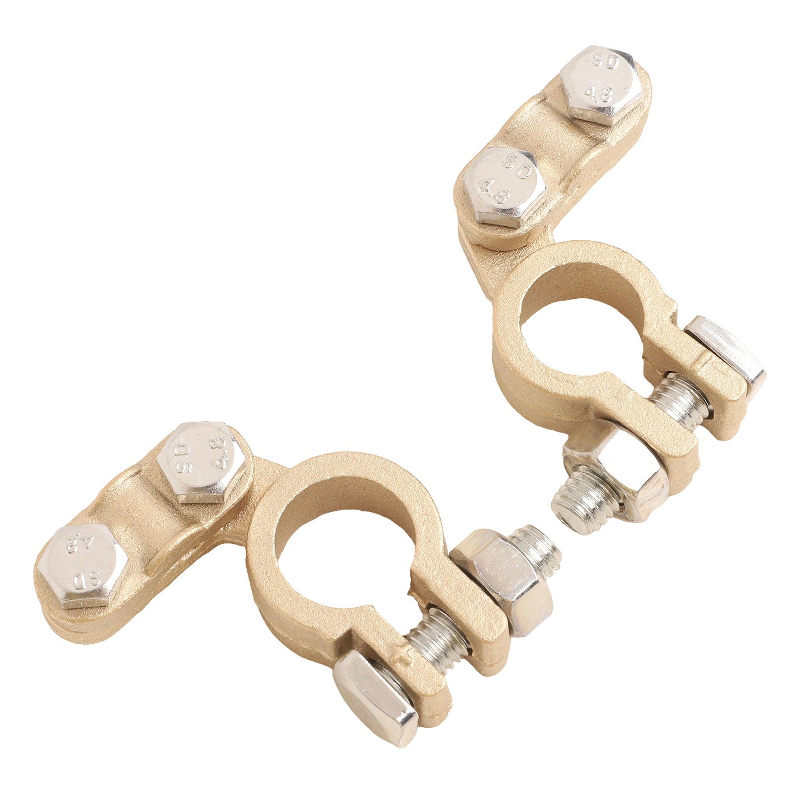 Bolt On Battery Connection Terminals Set of for 2 Ideal for Automotive Use
