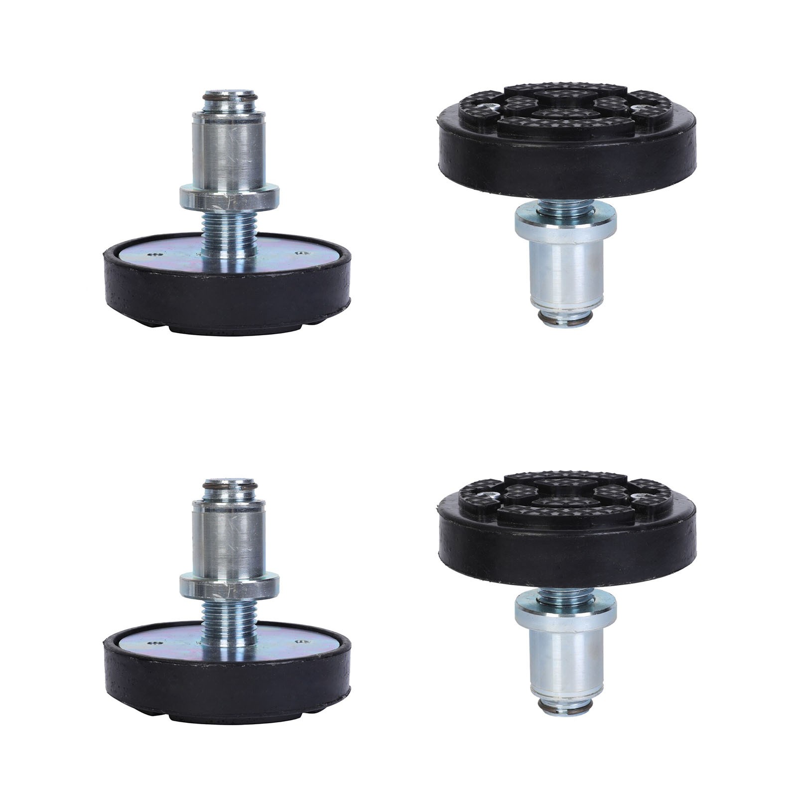 4pk 35mm Car Lift Rubber tray Heightening Feet Plus High Leg Pads Shaft Diameter