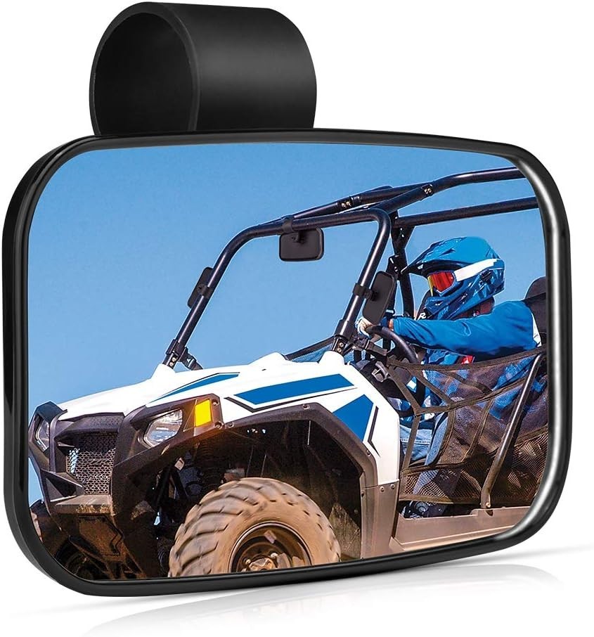 360-Degree Adjustable Convex UTV Center Mirror | Compatible with Major Models